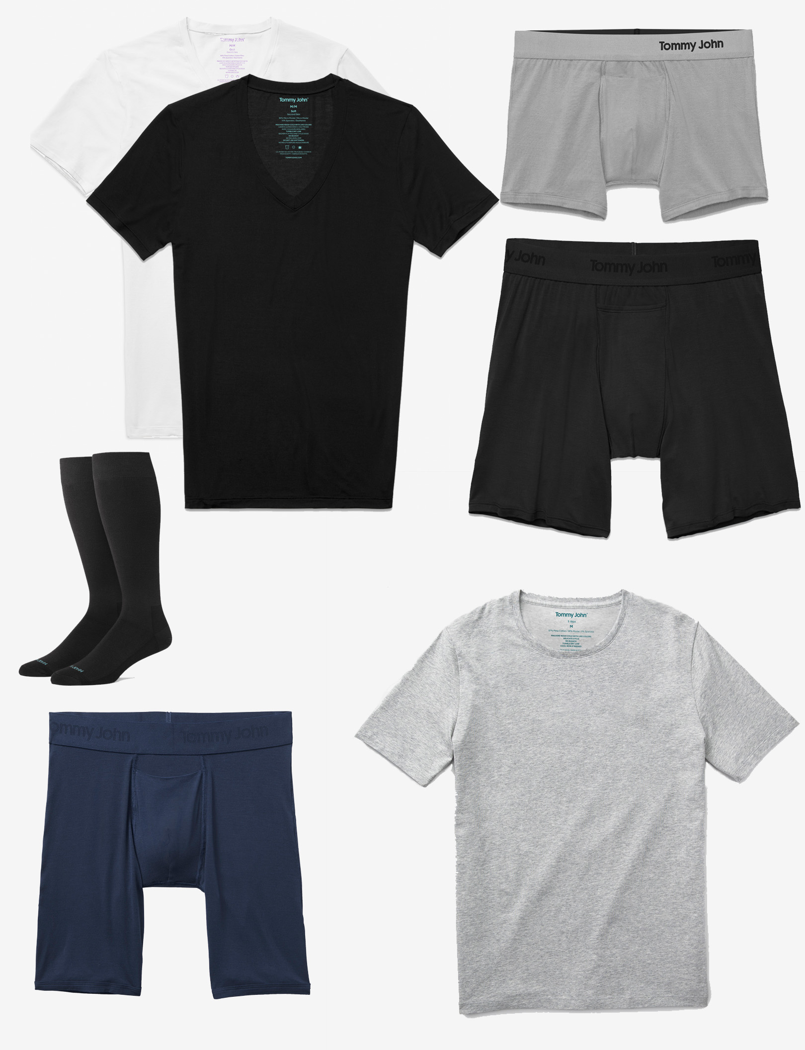 Premium mens undershirts and underwear by Tommy John - Tommy John